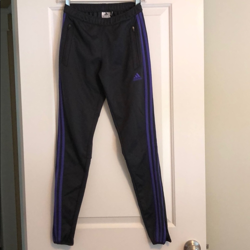 Adidas Climacool pants, ankle zips, 31” inseam